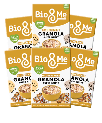 BIG VALUE 6-PACK OF SUPER NUTTY GLUTEN FREE GRANOLA (6X350g)